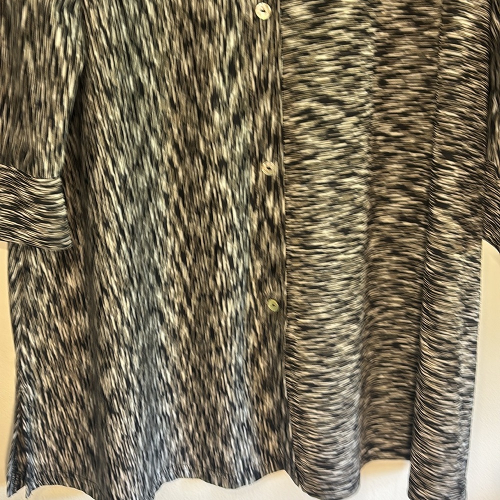 Parsley & Sage Monochrome Striped women’s Top - Picture 10 of 11